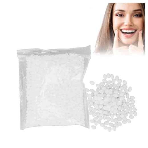 Kit de Reparación Temporal de Dientes Perlas Térmicas para Rellenar, Reparar el Diente Faltante Y Roto o Pegar la Dentadura Postiza Dientes Falsos Perlas de Fijación de Relleno Dental para Dientes