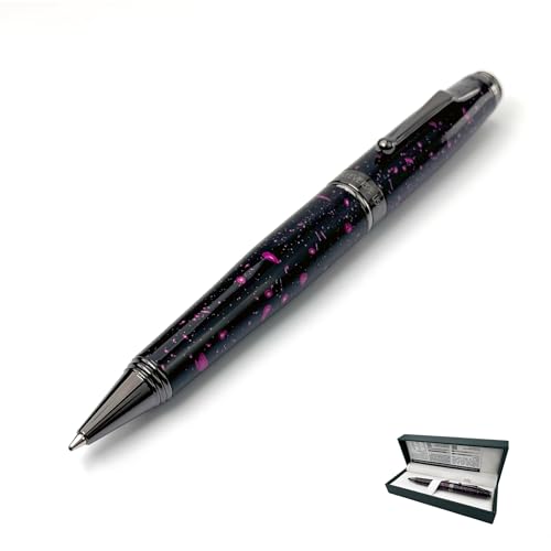 Stylo à bille Monteverde Invincia Vega violet étoilé le cadeau d'écriture idéal