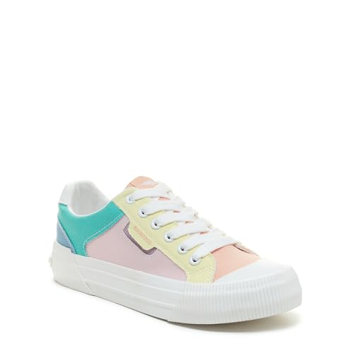 Rocket Dog Women's Cheery Sneaker, Color Block Rainbow, 10 UK