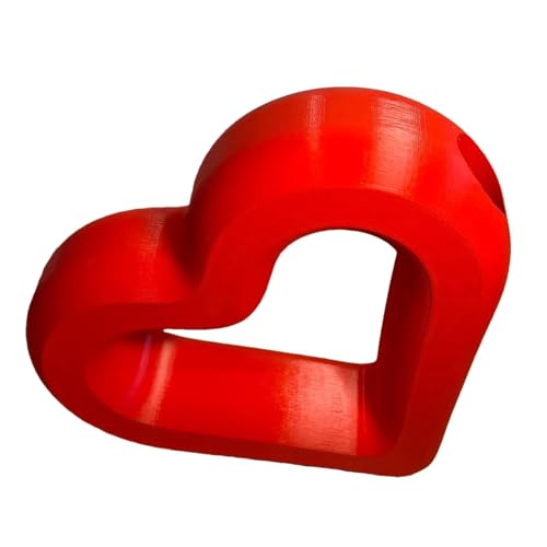 Vase d'amour en forme de cœur en résine pour décoration de table - 2