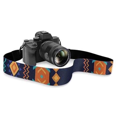Boatee Southwestern Aztec Tribal Camera Strap-Fit for DSLR/SLR/Mirrorless Quick Release Adjustable Shoulder & Neck,Great Gift for Men&Women Photographers Cross Body Camera Strap