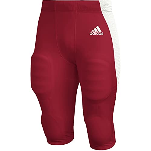 Pantalon de football adidas grande taille 2XL rouge pour bouger sans gêne