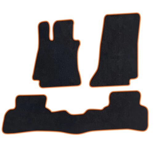 Tapis voiture pour Benz Classe C Estate : l'élégance sur mesure en orange original