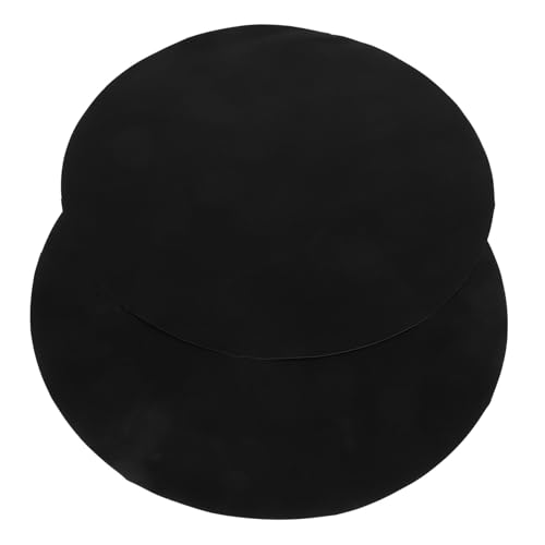 CIYODO 2pcs Nonstick BBQ Grill Mats Reusable Round Barbecue Pads for Cleanup for Vegetables Fish Kebabs More Lightweight Durable BBQ Supplies