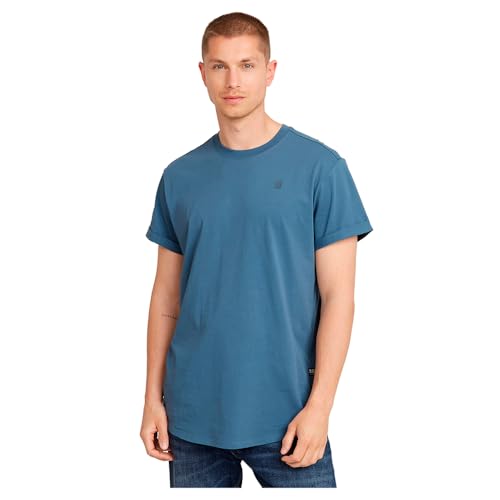 G-STAR Herren Lash Jersey T-Shirt Blau (avio D16396-B353-1820) M – Ansicht 1