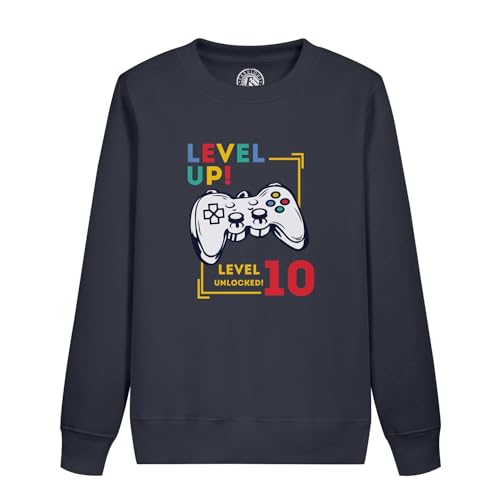 Cadeau jeux vidéo sweat enfant 10 ans pour fête d'anniversaire gamer
