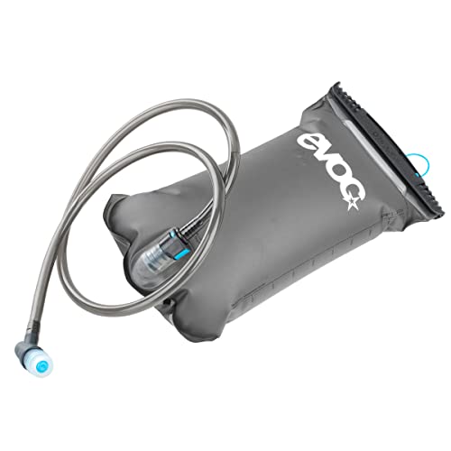 La consegna include: EVOC HYDRATION BLADDER 2l vescica di idratazione (a prova di perdite, facile da riempire, tubo flessibile, valvola a morso, facile da pulire, senza inquinanti) - Colore: Carbon Grey