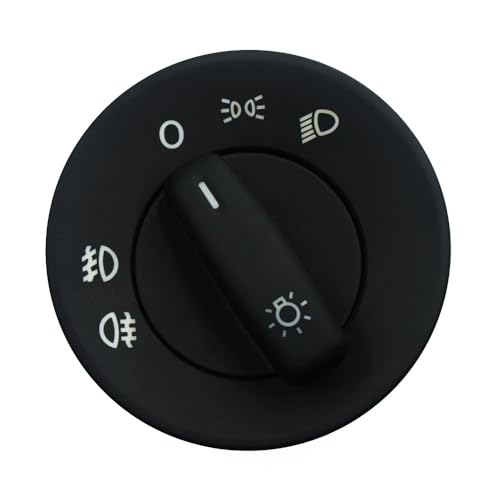 Interruptor de faros para VW y Skoda Octavia II mando de luces antiniebla 1Z0941431