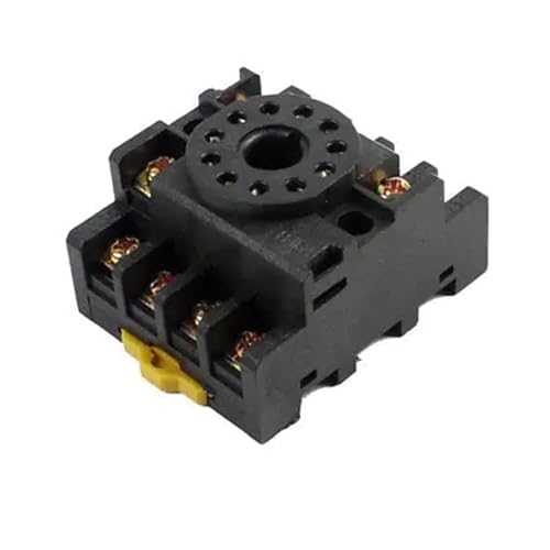 Support de prise sur rail DIN PT 113A pour relais 11 bornes PTF-11A