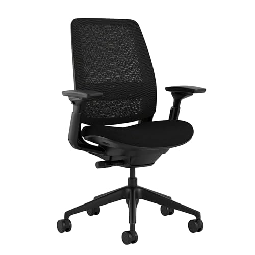 Image of Steelcase Series 2 Ergonomic Office Chair, Hard Floors, Licorice