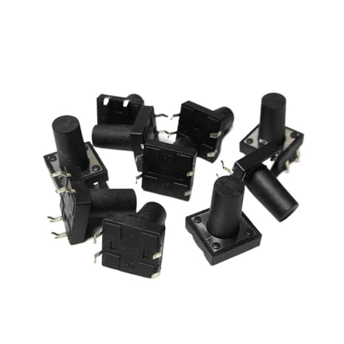 Interrupteur bouton en cuivre 12x12x15mm, la fiabilité durable pour vos circuits