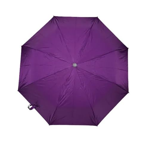world of wish K.C. Paul & Sons 3 Fold Ladies Nylon Umbrella ANY COLOR AVAILABLE - Pack of 1-picture-10