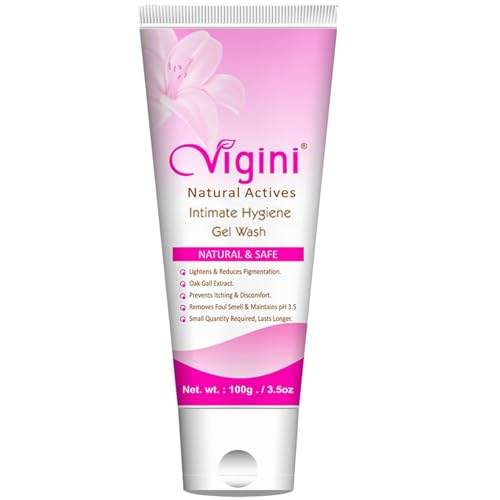 Image of Vigini Private Parts Bikini Area Dark Inner Thighs Intimate Lightening Brightening Moisturizer Cream Gel Feminine Hygiene Wash for Women Reduces Itching Dryness Bad Odor Maintains pH 3.5 100ML