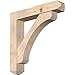 Ekena Millwork BKT0806X40X40LEC04SDF Legacy Craftsman Smooth Bracket w/Offset Brace, Douglas Fir