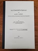 Haynsworth-Furman and allied families: (including ancestry and descendants of Sarah Morse Haynsworth) B0007ERL3S Book Cover