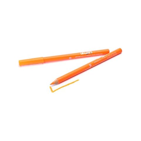 Saffron Neon Lip and Eye Pencil in Orange Cover