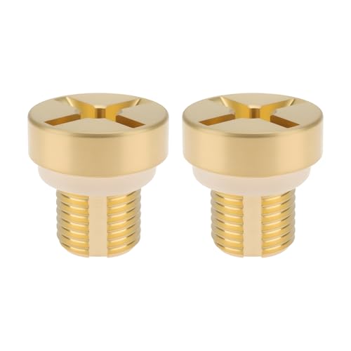 LT Easiyl 2PCS Brass Coolant Radiator Bleed Screw LR150067 LR034624 Compatible with Land Rover 2010–2013