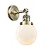Innovations 203SW-AB-G201-6 1 Light Sconce with a High-Low-Off Switch, Antique Brass