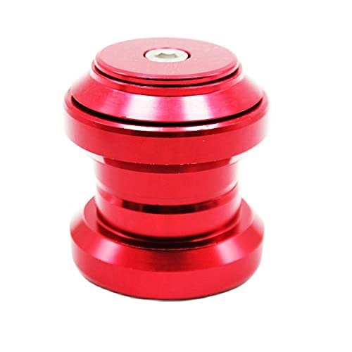 Jeu de direction vtt route 1 1/8 34mm roulement scellé violet aheadset