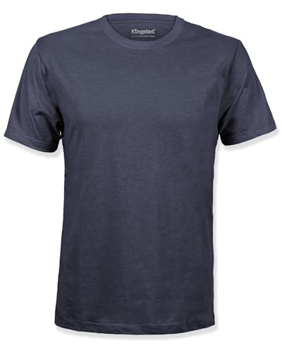 Image of Kingsted T-Shirts for Men Pack - Royally Comfortable - Super Soft Premium Fabric - Well-Crafted Classic Tee