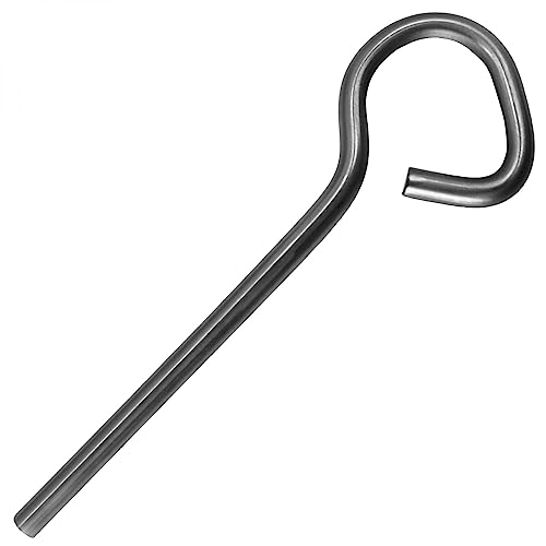 Piton P Évolution en inox 13 cm Linxor pour fixer solidement votre bâche