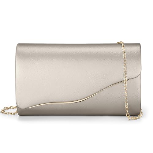 Image of Clutch Purses for Women Evening Bag Faux Suede Formal Party Wedding Cocktail Prom