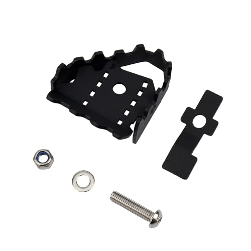 Pied peg moto extension de levier frein Tenere 700 en alliage usiné de haute précision