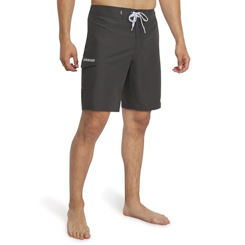 Quiksilver Men's Swimwear Regular Fit Fixed Waist UPF 50 Quick Dry Board Shorts