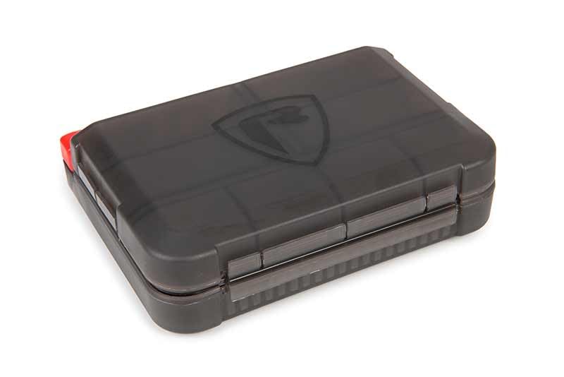 Fox Rage Accessory Box Medium Full Compartment | Perfect for Safely Storing Terminal Tackle | Positive Close | Clam Shell Design | Grey Finish | Code NBX037.