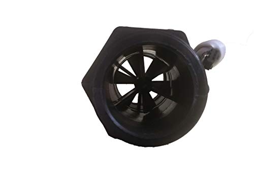 GREDIA 2" Water Flow Sensor Food-Grade Switch Hall Effect Flowmeter Fluid Meter Counter 10-200L/min