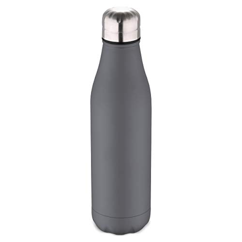 Bergner Botella Termo Cola 500Ml Acero Inoxidable Gris Walking Anywhere, 500 Ml