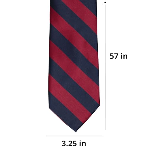Image of tiemart Men's Striped Tie Standard Length