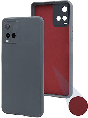 Image of Jkobi Back Cover Case for Vivo Y21 2021 | Y21G (Inside Fiber Cloth | Smooth Matte Finish | Elegant Professional Look |Grey)