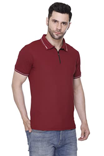 Image of Colors & Blends - Men's Activewear Zipper Polo