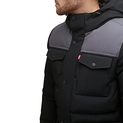 Image of Levi's Men's Arctic Cloth Quilted Performance Parka