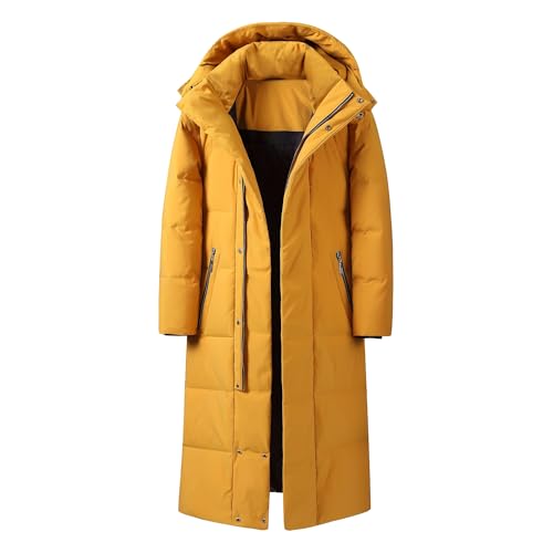 Parka matelassée imperméable et isolée veste longue homme