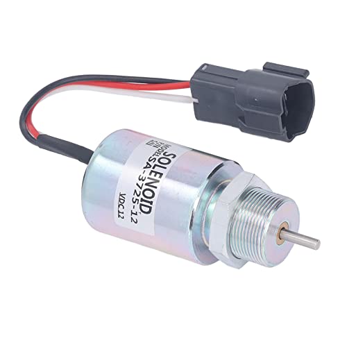 Solénoïde d'arrêt DC12V avec électrovanne d'arrêt en acier inoxydable SA 3725