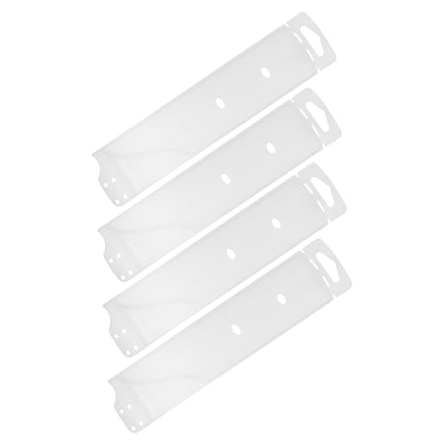 Garneck 4pcs Cutter Protective Covers for Kitchen Knives Safe and Practical Knife Guard Sleeves Kitchen Gadgets for Chef White Color Excellent Protection for Your Blades