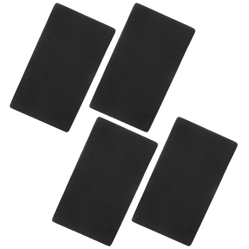 Kit de prueba de oro NUOBESTY contra fraudes en joyería: piedra negra reutilizable de 4 piezas