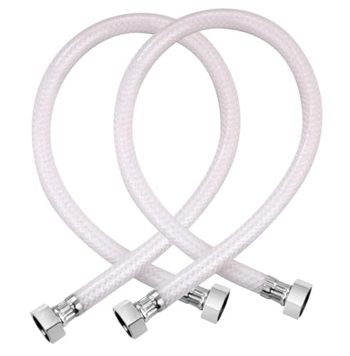 Image of PVC Connection Pipe | 18 Inches| PVC Heavy Duty Connection Pipe Suitable for Geysers, countertop faucets /water taps Sweetcrispy (18 Inches)