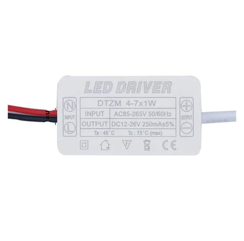 Alimentation LED 300 mA à courant constant 1-3W transformateur compact pour spots de plafond