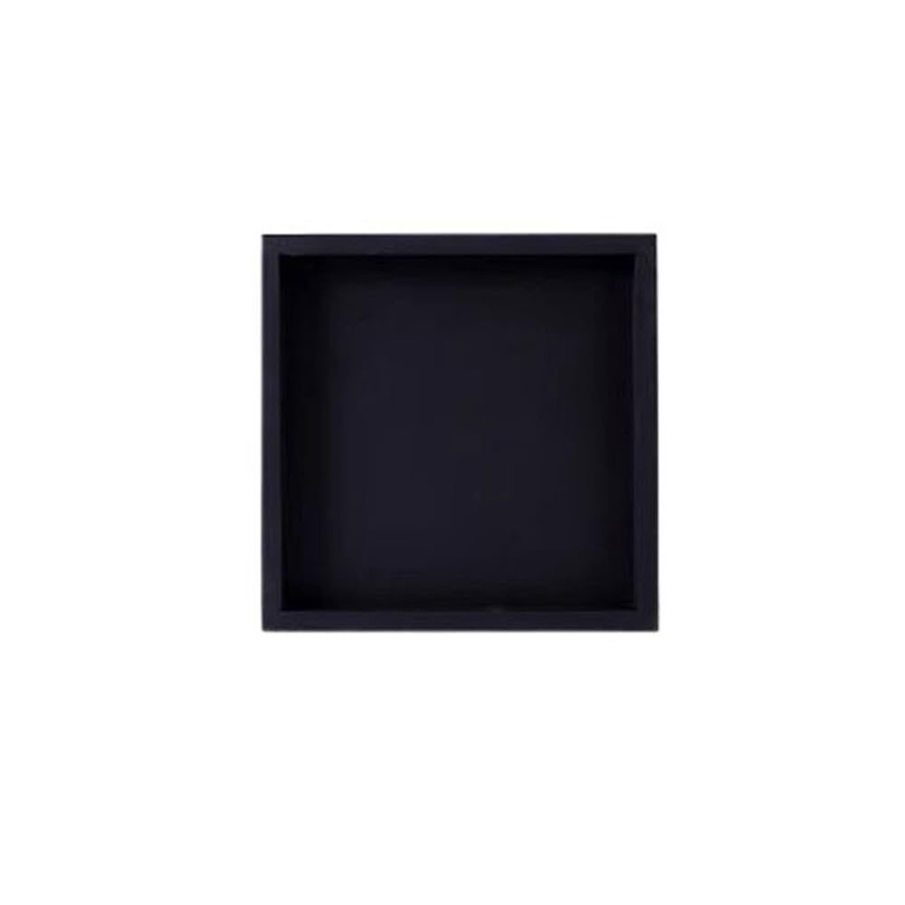 Plato para plantas Bandeja de goteo para plantar jardín, bandeja de goteo para decoración del hogar en resina sintética bandejas decorativas (negro, XL)