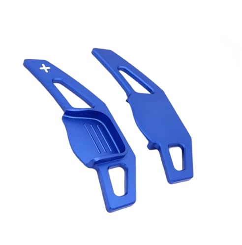 Compatible With Kia For Ceed GT SW For Combi JD 2013 2014 2015 2016 車用ステアリングホイール パドルシフト エクステンダー シフター ステッカー トリム シフトパドル(Blue)