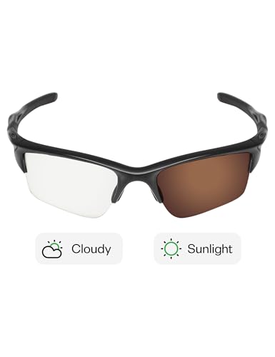 Image of Mryok Replacement Lenses Compatible with Oakley Half Jacket 2.0 XL OO9154 62mm Sunglasses, HD Polarized, UV Protection