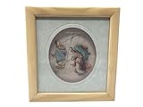 ✅【Cada laminas animales, son un objeto decorativo que pertenece a la serie Peter Rabbits de The World of Beatrix Potter in Dècoupage. Están enmarcadas en un marco de madera "Cuadros con marco". 】