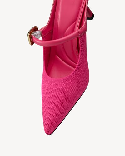 Image of NEWBELLA Women's Pointed Toe Heeled Mules
