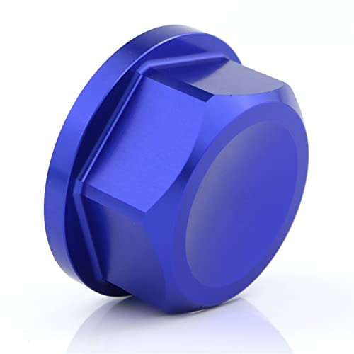 Écrou de tige de direction CNC bleu pour remplacer la pièce usée Yamaha FZ8
