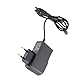 90cm Keyboard Kabel, AC/DC 9V Universal Gitarreneffektpedal Keyboard Piano Netzteil Adapter, Keyboard Stecker 9V für E Piano Kabel E Gitarre Einzeleffektor, 100-240V Keyboard Stromkabel ((EU plug))