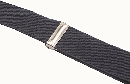 Image of Adjustable Elastic Suspenders for Men's and Women's with X Back Suspenders for Casual & Formal