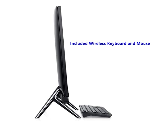 Image of Dell Inspiron 27'' FHD Touch All-in-One Desktop, Intel 4-Core i5 CPU, Pop-Up Camera, Included Wireless Keyboard & Mouse, HDMI In /Out, Ethernet, 16GB RAM|512GB SSD+1TB HDD, for Home & Office, RK Bundle